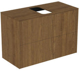 Ideal Standard Conca Waschtischunterschrank Eiche hell 802 mm – 2 Auszüge, Push-Open, wandhängend