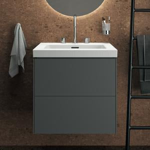 Ideal Standard Möbelwaschtisch Extra 610x510x150 mm Weiß mit 3 Hahnlöchern und Überlauf