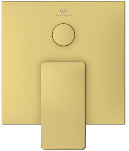Ideal Standard Conca Badearmatur Unterputz Brushed Gold Einhandhebelmischer