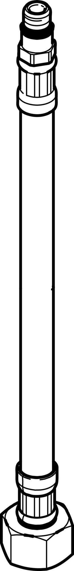Ideal Standard Druckschlauch G3/8-M8x1-420 – Ersatzteil für Sanitärinstallationen