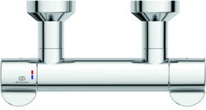 IDEAL STANDARD AP-Brausethermostat Ceraplus Safe, Aufputz, 140-157 mm, Chrom
