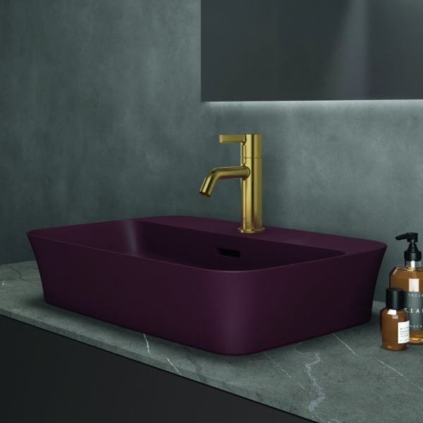 Ideal Standard Waschtischarmatur JOY Brushed Gold, 110 mm Ausladung, ohne Ablaufgarnitur