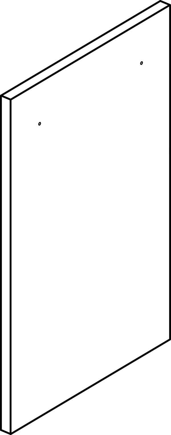 Ideal Standard i.life S Türfront 546x350 mm Weiß – Badmöbel-Frontblende