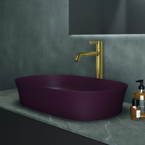 Ideal Standard Ipalyss Aufsatzschale 600x380x120 mm Seidenweiß ohne Hahnloch und Überlauf