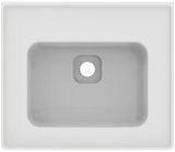 Ideal Standard Möbelwaschtisch Strada II 540x460mm Weiß ohne Hahnloch mit Überlauf
