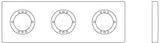 Ideal Standard Archimodule 1er Rosette 83x83 mm Chrom – Rechteckige Armaturenrosette