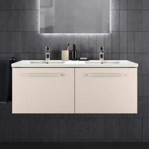Ideal Standard i.life B Waschtischunterschrank 1200 mm Weiß matt mit 2 Auszügen