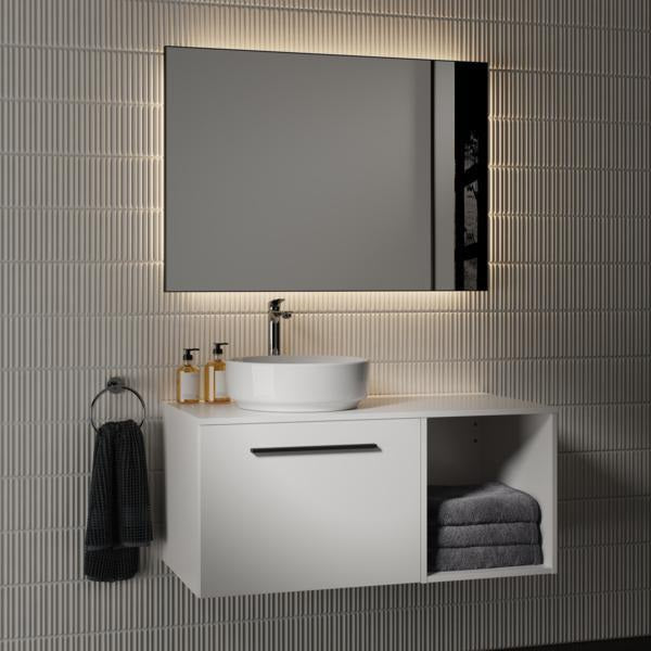 Ideal Standard Ceralife O Waschtisch-Einhandhebelmischer mit Kaltstart-Funktion, Chrom