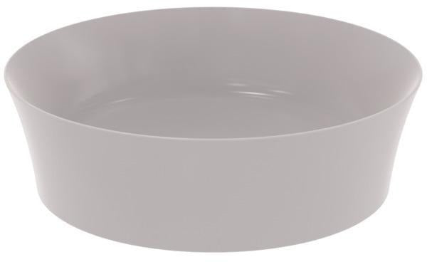 Ideal Standard Ipalyss Aufsatzwaschtisch 400x400mm Seidenweiß ohne Hahnloch ohne Überlauf