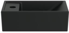 Ideal Standard i.life S Handwaschbecken 370x210x120mm, 1 Hahnloch links, ohne Überlauf, Weiß