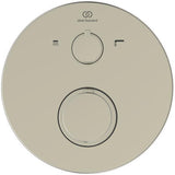 Ideal Standard Badethermostat UP Ceratherm T100, BS2, DIN EN 1717, Brushed Gold