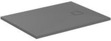 Ideal Standard Ultra Flat Evo Rechteck-Brausewanne 1200x900x35mm Grau Matt