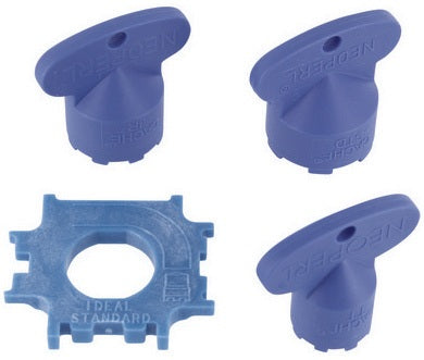 Ideal Standard IS Schlüssel Luftsprudler, diebstahlsicherer Laminar Vernickelt