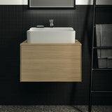 Ideal Standard Conca WT-Unterschrank 602 mm, 1 Auszug, Push-Open, Softclose, Weiß matt