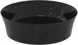 Ideal Standard Ipalyss Aufsatzwaschbecken 400x400mm Schwarz ohne Hahnloch ohne Überlauf