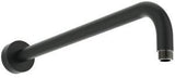 Ideal Standard Wandanschluss Idealrain 400 mm Silk Black – Aufputz-Montage mit Rosette