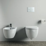 Ideal Standard Papierrollenhalter Conca, rund, Brushed Gold, Messing, verdeckte Befestigung