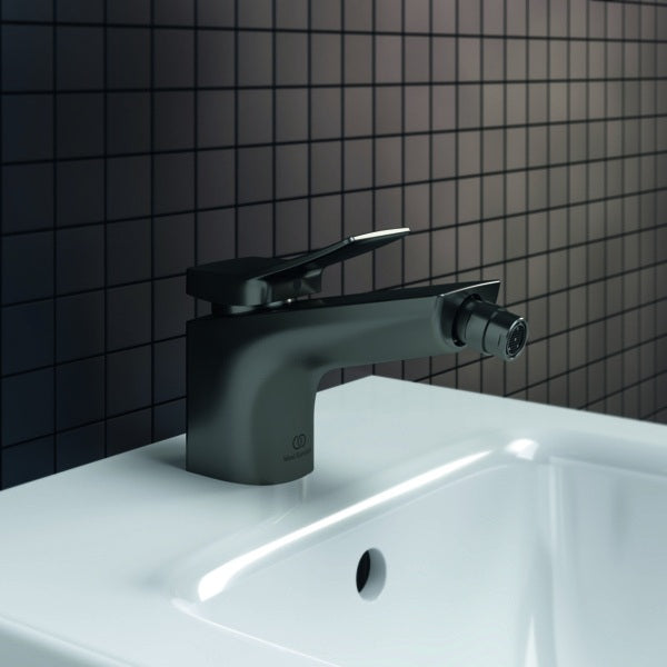 Ideal Standard Bidetarmatur Conca 133 mm mit Ablaufgarnitur Brushed Gold