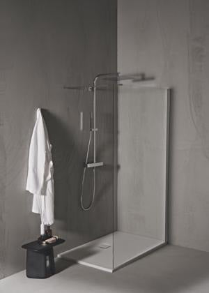 IDEAL STANDARD Ultra Flat Evo Rechteck-Brausewanne 1200x900x35 mm Seidenweiß – Rutschhemmend