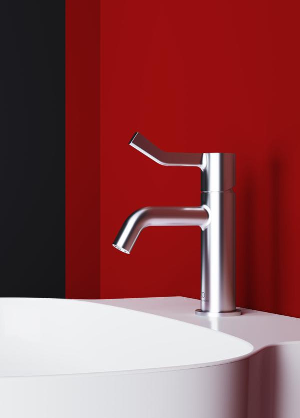 Ideal Standard Joy Waschtischarmatur 110 mm ohne Ablaufgarnitur mit langem Griff Chrom