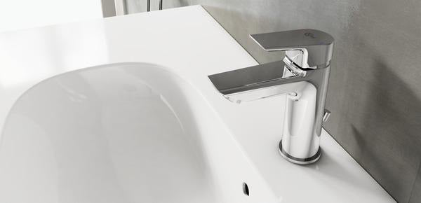 Ideal Standard Tesi Waschtischarmatur – BlueStart 5 l/min, Push-Open, Chrom