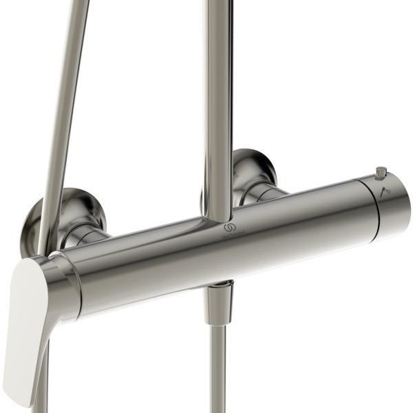 Ideal Standard La Dolce Vita Duschsystem mit Brausearmatur, Kopf- und Handbrause, Chrom