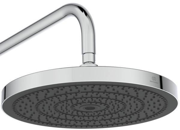 IDEAL STANDARD Duschsystem Ceratherm Solos mit Brausethermostat, Kopf- und Handbrause, Chrom