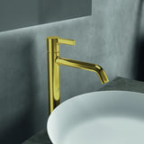 IDEAL STANDARD Joy Waschtischarmatur – Brushed Gold, 170 mm Auslauf, ohne Ablaufgarnitur