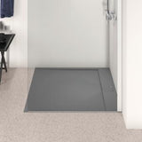 Ideal Standard Ultra Flat S i.life Quadrat-Brausewanne 1000x1000x30 mm Carraraweiß