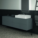 Ideal Standard Conca WT-Unterschrank 1987 mm, 4 Auszüge, Eiche geflammt, Push-Open & Softclose