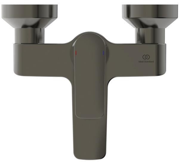 Ideal Standard Badearmatur Connect Air 174 mm Chrom – Wand-Aufputz Einhandhebelmischer