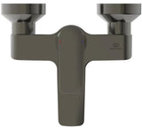 Ideal Standard Badearmatur Connect Air 174 mm Chrom – Wand-Aufputz Einhandhebelmischer