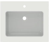 Ideal Standard Möbelwaschtisch Extra 610x510mm Weiß mit Überlauf und 1 Hahnloch