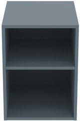 IDEAL STANDARD Finesse Seitenelement 400x505x540mm Greige matt – Wandhängend mit 2 offenen Fächern