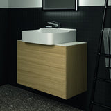 Ideal Standard Waschtischplatte Conca Keramik 802x373x6 mm Marmor Calacatta