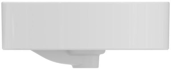 Ideal Standard Aufsatzwaschtisch Strada II 450x450x180mm Weiß ohne Hahnloch mit Überlauf