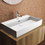 Ideal Standard Waschtisch Extra 700x450x150mm geschliffen Weiß mit 1 Hahnloch und Überlauf