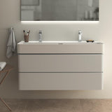 Ideal Standard Strada II Doppelwaschtisch 1200 mm Weiß, 2 Hahnlöcher, mit Überlauf