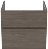 Ideal Standard Finesse Möbelwaschtischunterschrank 600 mm mit 2 Auszügen und Softclose in Greige matt