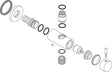 IDEAL STANDARD Innenkörper G1/2 M26X1.5 Chrom – Ersatzteil für Sanitärarmaturen
