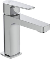 Ideal Standard Cerafine D Waschtischarmatur, Einhandhebelmischer mit Kaltstart-Funktion, Chrom, 120 mm Ausladung