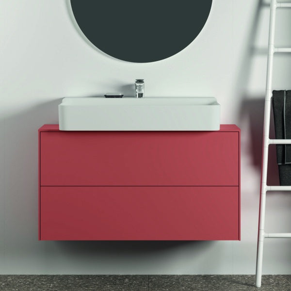 IDEAL STANDARD Conca Waschtischunterschrank 1002 mm, 2 Auszüge, Push-Open, Weiß Matt