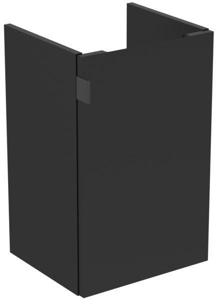 Ideal Standard i.life Silk S Handwaschbeckenunterschrank 40 cm, 1 Tür rechts, Schwarz matt