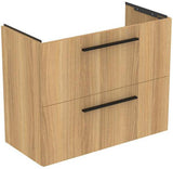 Ideal Standard i.life S Waschtischunterschrank 800 mm, 2 Auszüge, Weiß matt, wandhängend