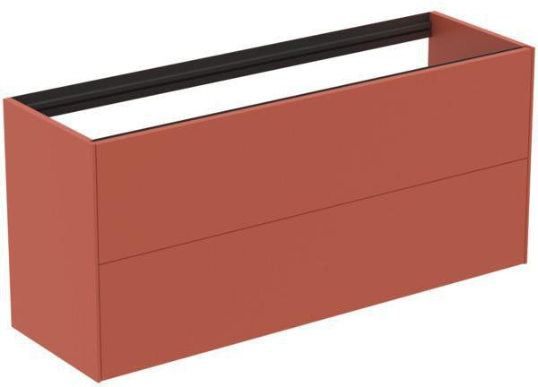 Ideal Standard Conca WT-Unterschrank 1200 mm, 2 Auszüge, Anthrazit matt, Push-Open