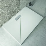 Ideal Standard Ultra Flat New Rechteck-Brausewanne 1000x700x25 mm Weiß – Bodenebener Einbau