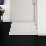Ideal Standard Ultra Flat S i.life Quadrat-Brausewanne 900x900x30 mm Carraraweiß