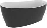 Ideal Standard Around Freistehende Körperform-Badewanne 1800x850x625mm Weiß mit Ablauf
