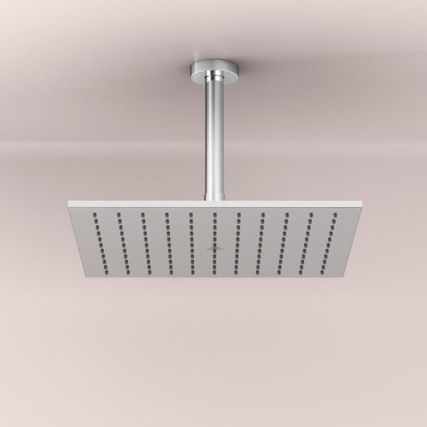 IDEAL STANDARD Idealrain Deckenanschluss 180 mm Chrom – Für Duschkopf, 1/2 Zoll Außengewinde
