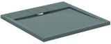 Ideal Standard Ultra Flat S i.life Quadrat-Brausewanne 700x700x30 mm Carraraweiß – Mineralguss mit Rutschhemmung